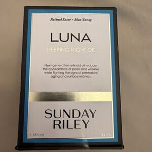 Sunday Riley Luna Retinol Sleeping Anti Aging Night Face Oil